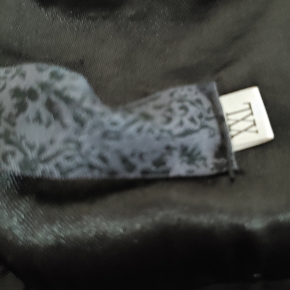 Black sequin tuxedo jacket polyester lining 2xl - Picture 3 of 4